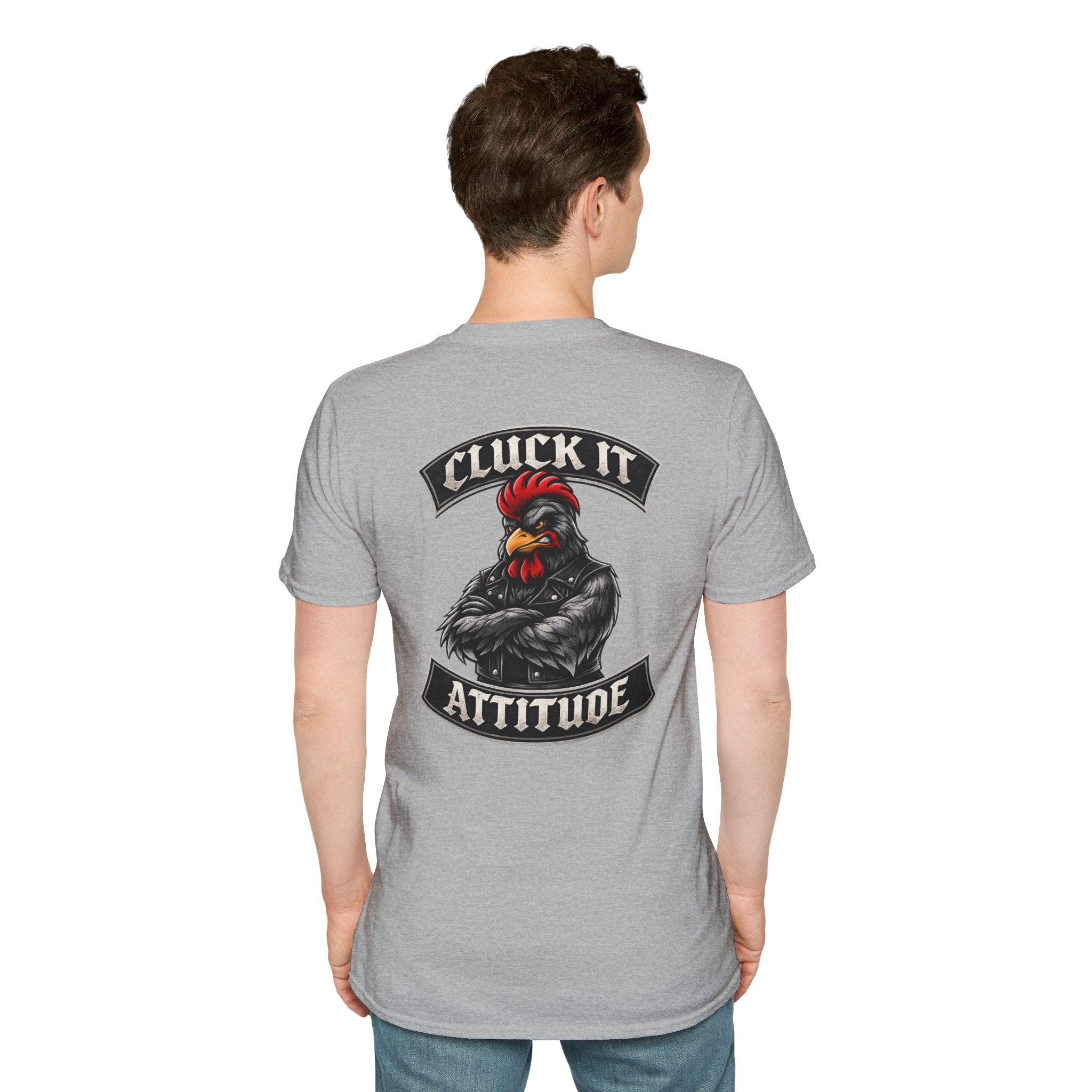 Rooster Cluck It Attitude T-Shirt