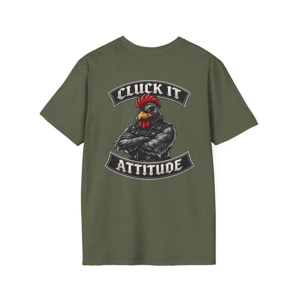 Rooster Cluck It Attitude T-Shirt
