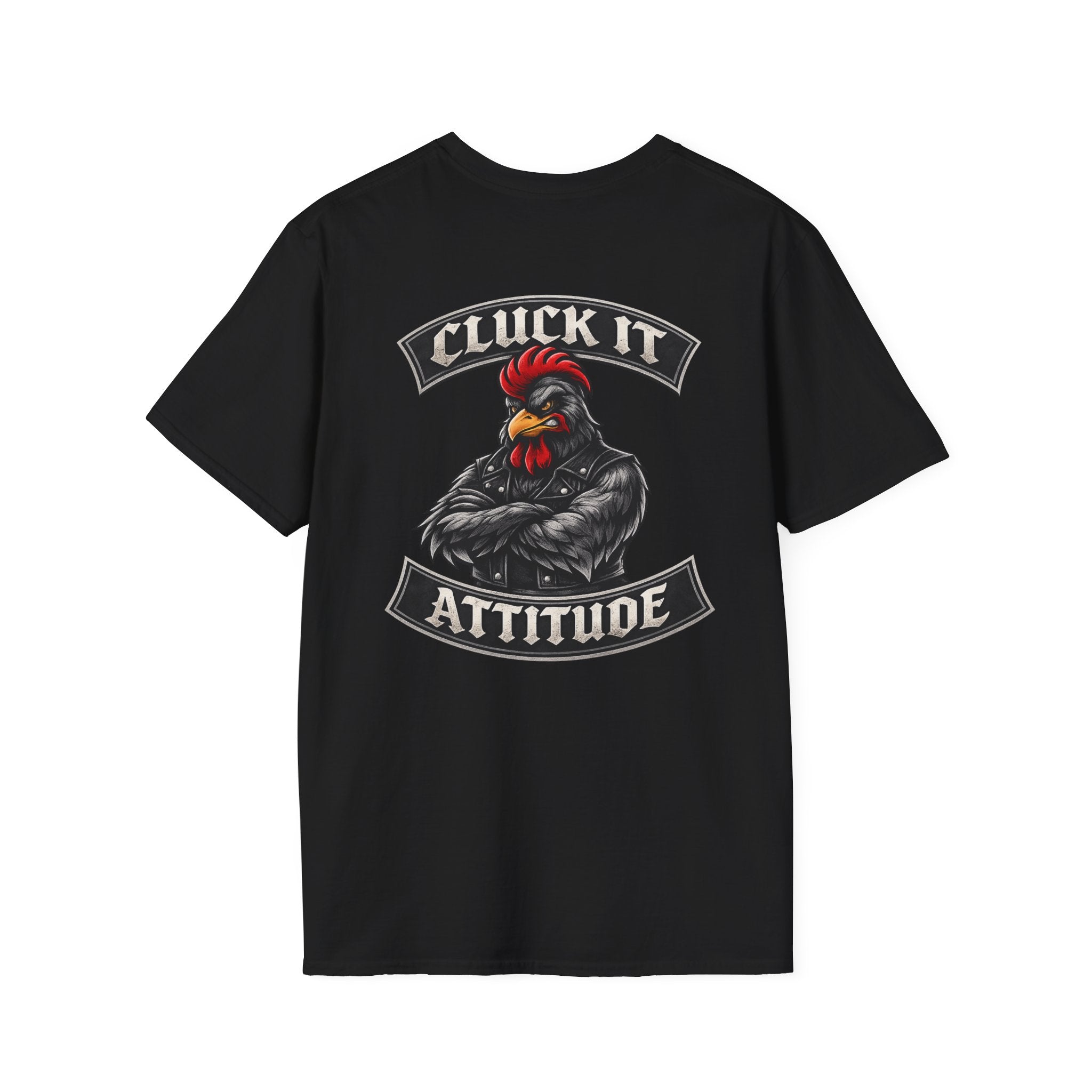 Rooster Cluck It Attitude T-Shirt