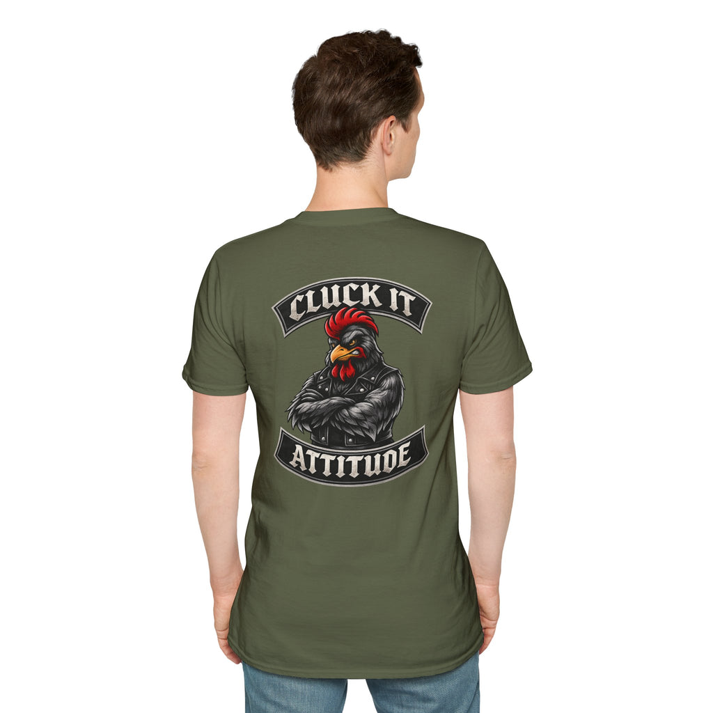 Rooster Cluck It Attitude T-Shirt